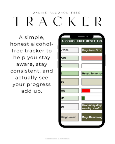 The Alcohol Free Reset Tracker